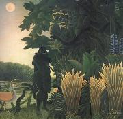 Henri Rousseau The Snake Charmer oil painting on canvas